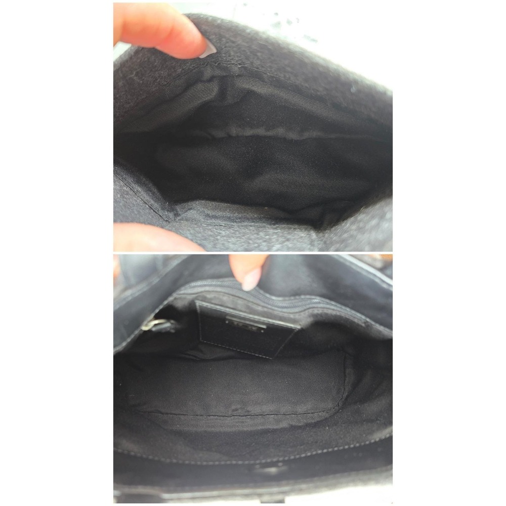 Coach 8189 Vintage Japan Exclusive Wool Felt Mini Tote Bag Rare - Picture 10 of 12